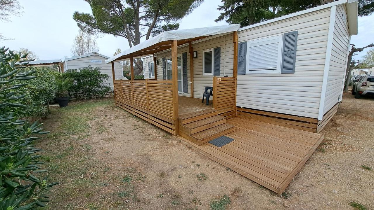 Mobile Home Climatise 3 Chambres A Narbonne Plage Exterior foto