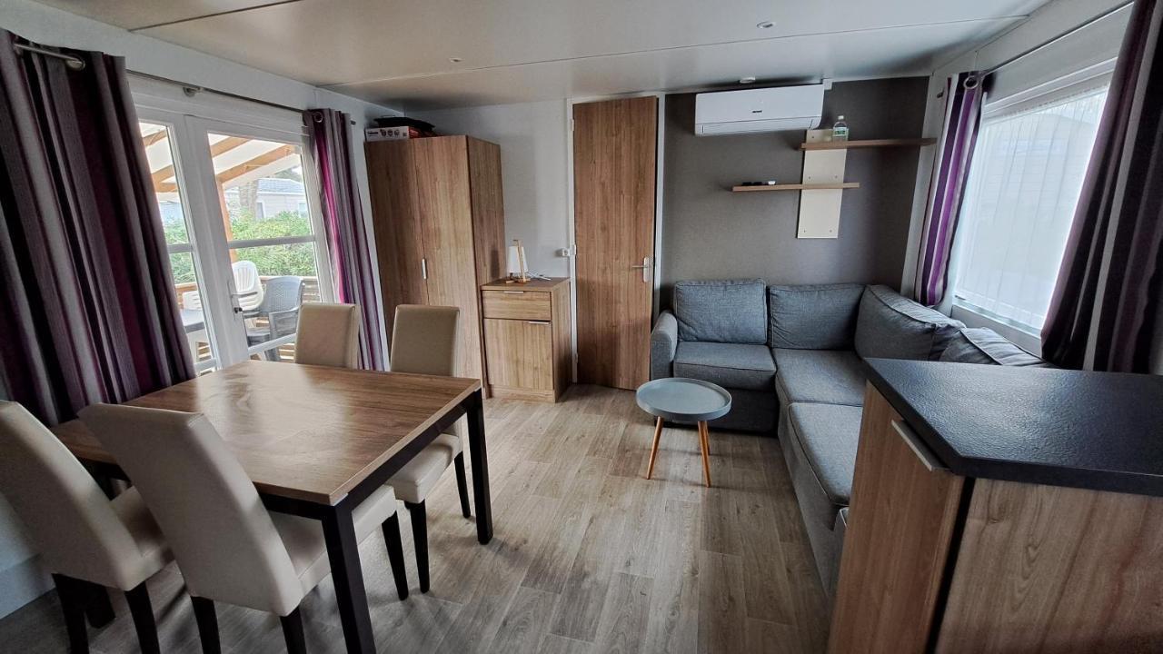 Mobile Home Climatise 3 Chambres A Narbonne Plage Exterior foto