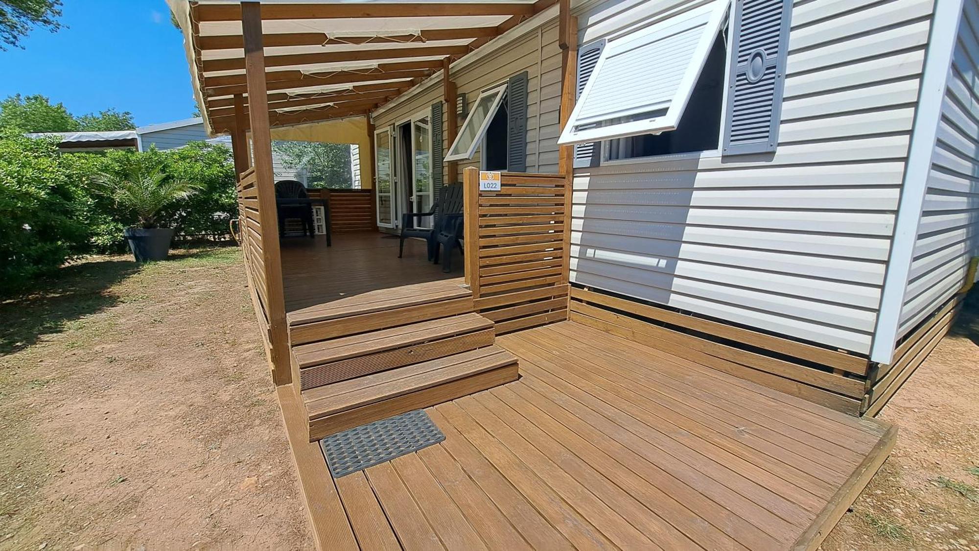 Mobile Home Climatise 3 Chambres A Narbonne Plage Exterior foto